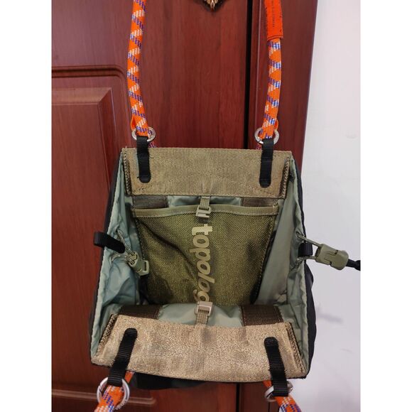 Pre-owned Topologie Small Black Crossbody Bag Unisex - Picture 3 of 4